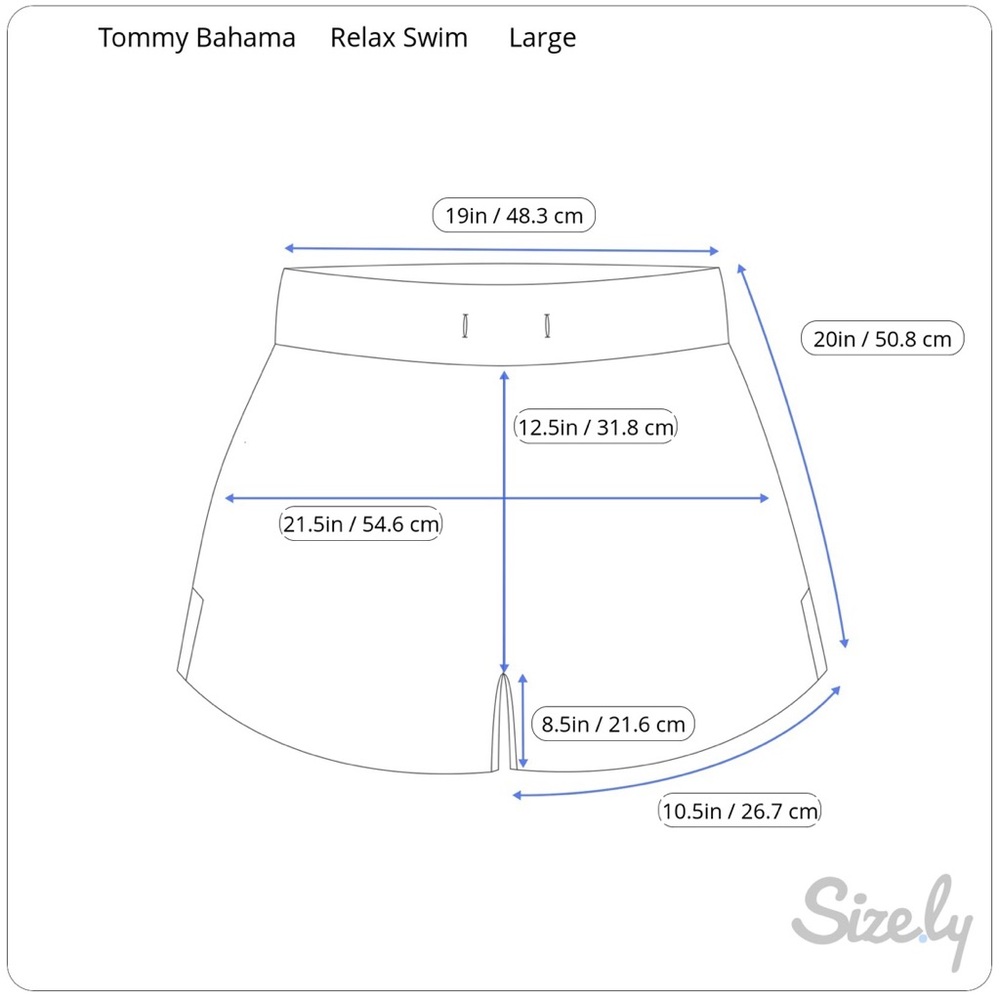Tommy Bahama Relax Hibiscus Tropical Swim Trunks - Picture 8 of 10